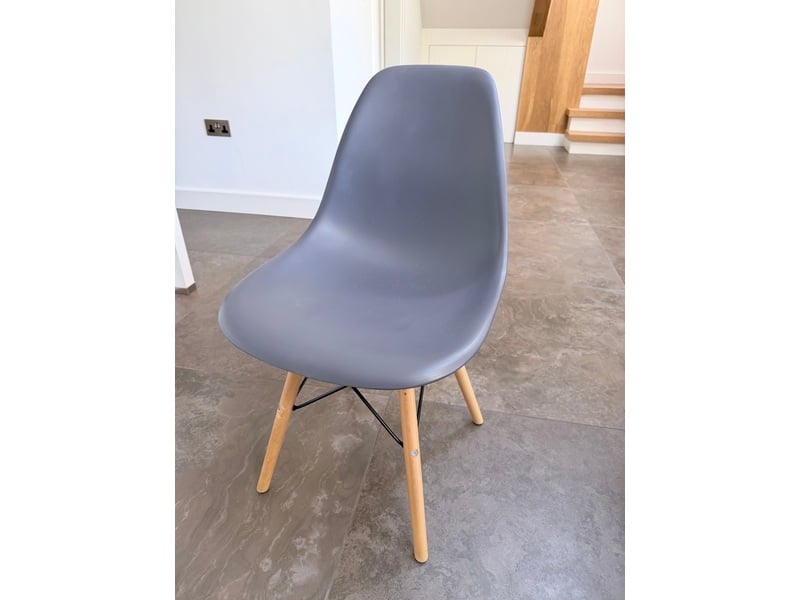 4 x grey dining chairs in Ryde