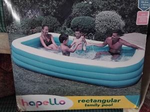 10ft by 6ft rectangular family pool - Brand New - £12 in Shanklin