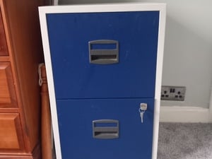 2 drawer filing cabinet  in Isle Of Wight