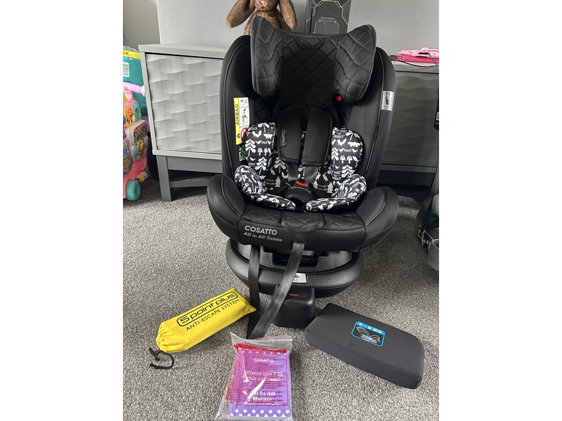 Cosatto All in All Rotate Group 0+ 123 - Silhouette Isofix car seat  in Totland Bay