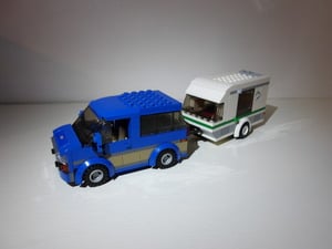 Lego City Van and Caravan - 60117 - Read Description  in Newport