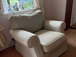 Cream Armchair in Newport