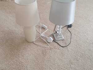 Two small table lamps. in Newport
