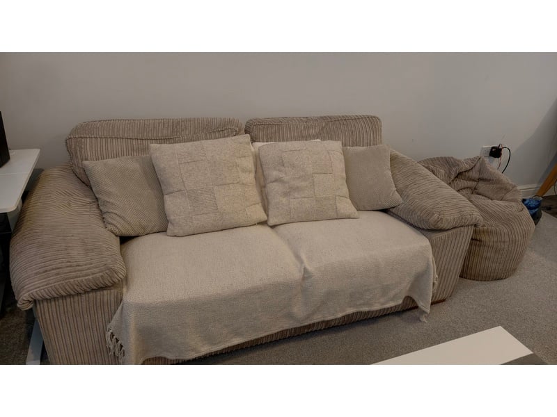 Sofa and Bean Bag Combo Sofas