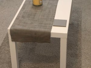 Basic coffee table and table runner in Ryde
