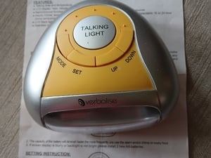 Talking LCD clock - time and temperature  in Ventnor