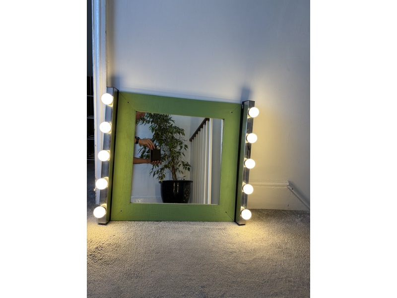 Mirror and Hollywood lights in Ryde