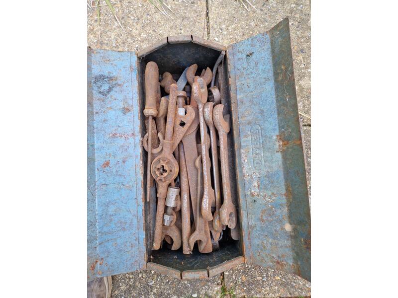 Old imperial spanners in Cowes