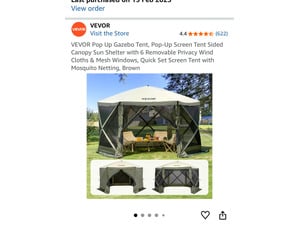 Pop up gazebo in Sandown