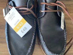 Men’s Next deck shoes size 9 in Ryde