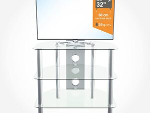 Glass Corner TV Stand TV Stands in Ryde