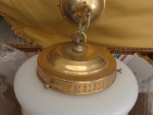 glass lamp shade in Cowes