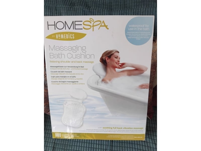 HomeSpa Massaging Bath Cushion - Brand New - £10 in Shanklin