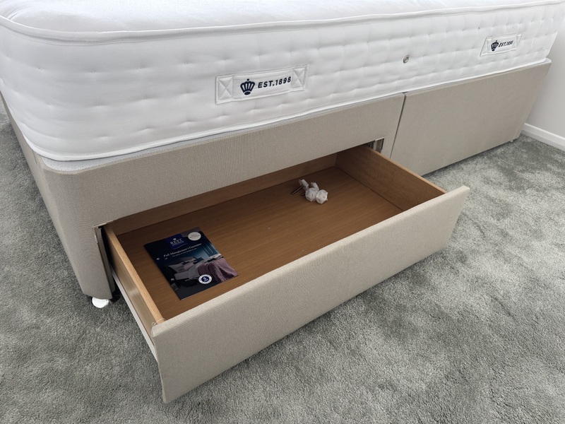 Small Double Bed Base and Mattress