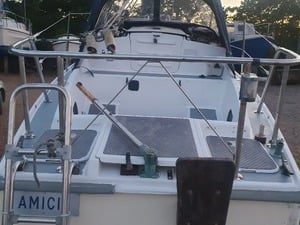 Junk Boat (fishing in comfort) in Newport