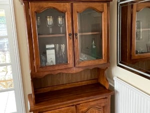 Display cabinet beautiful piece of furniture.in two sections (top & bottom) for easy transport in Ventnor