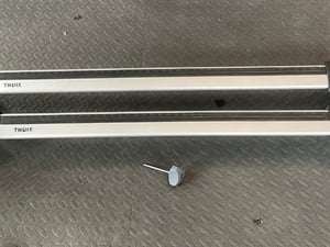 Thule roof bars VW Golf 2013 - 2019 or VW Polo 2009 - 2017 in Cowes