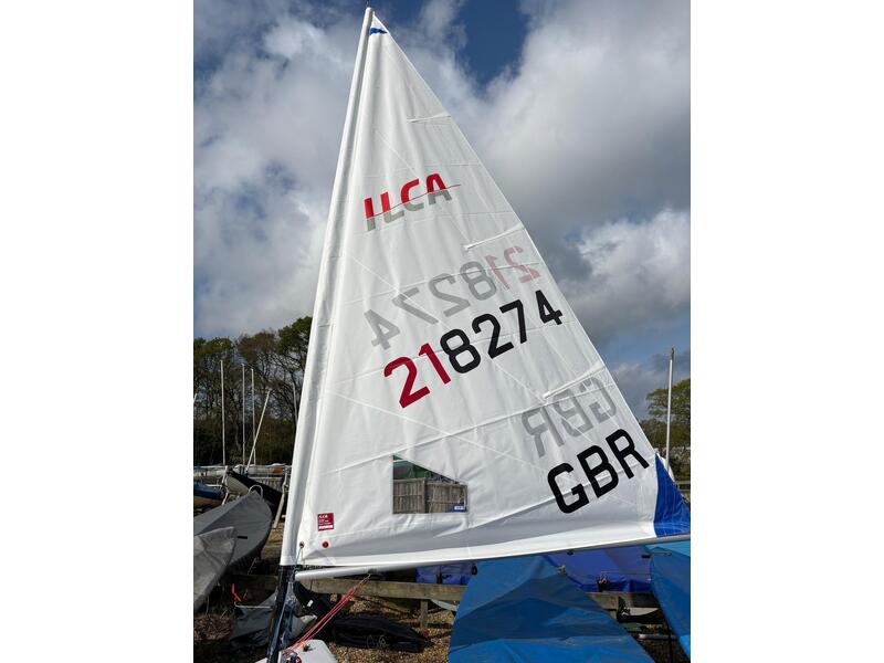 Laser Dinghy GBR218274 in East Cowes