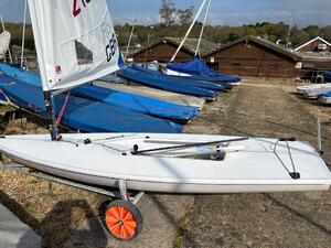 Laser Dinghy GBR218274 in East Cowes