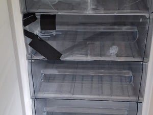 Inset fridge freezer
