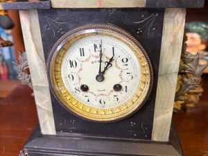 Beautiful antique French mantle clock vgc in Sandown
