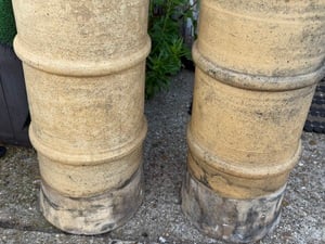 Matching pair of Doulton chimney pots fabulous planters in Sandown
