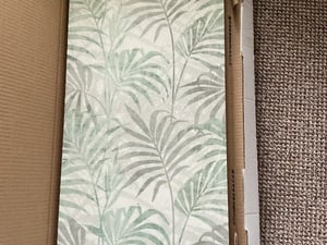 A small quantity of large expensive unused bathroom tiles two types, some cut b in Ventnor