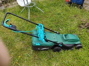 McGregor lawnmower and flymo. Both are working although old so both will do the jobs they are design in Sandown