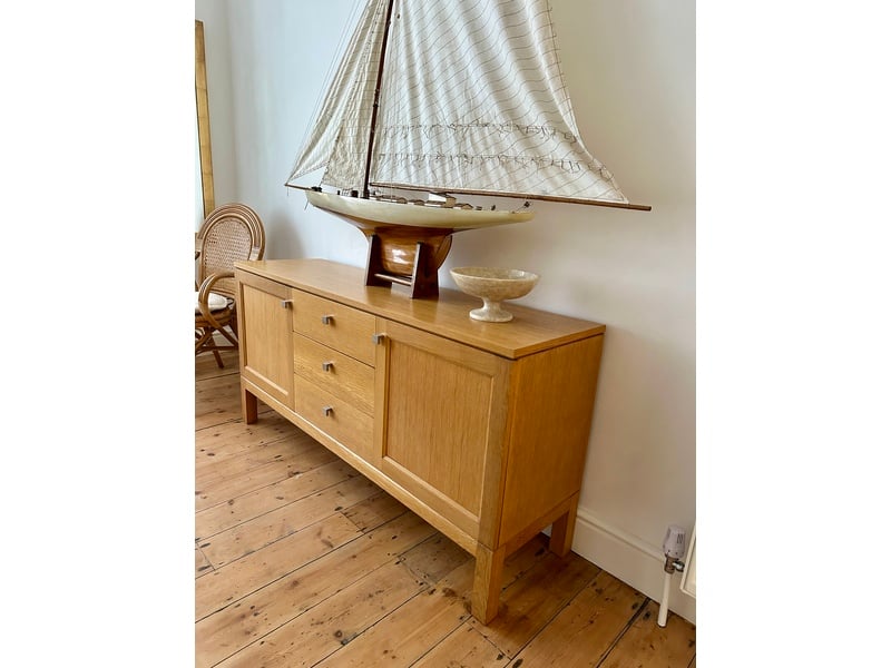 SOLID OAK M&S SIDEBOARD