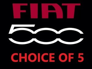 FIAT 500's **CHOICE OF 4 IN STOCK**