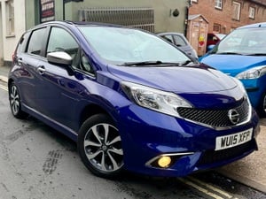Nissan Note N-Tec 1.2L Petrol 5dr Hatchback Finished in Metallic Blue